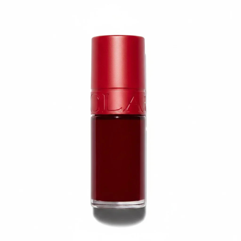 Clarins 09 Water Lip Stain deep red water with raspberry water